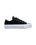 Chuck Taylor Low Top Canvas Lift Black/Garnet/White Shoes