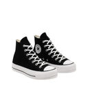 Chuck Taylor Lift Canvas Hi Top Black/White/Black Shoes