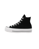 Chuck Taylor Lift Canvas Hi Top Black/White/Black Shoes