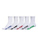 Stealth 7-11 Crew 5 Pack of Socks