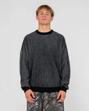 Cubes Cord Knit Sweater