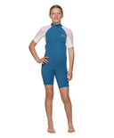 Girls Reactors 2 Back Zip SS 2MM Springsuit