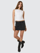 Wyatt Skirt - Ash Black