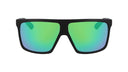 Ultra LUMALENS Matte Black/Green Ion Sunglasses