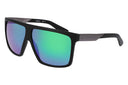 Ultra LUMALENS Matte Black/Green Ion Sunglasses