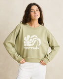 Sun and Palm Slouchy Crew Neck Crew