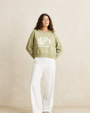 Sun and Palm Slouchy Crew Neck Crew