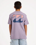 Youth Boys Crayon Wave Tee