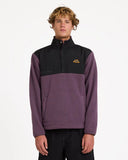 Boundary Mock Snap Pullover