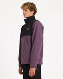 Boundary Mock Snap Pullover