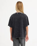 Youth Girls Eveoversize Washed Tee