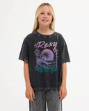 Youth Girls Eveoversize Washed Tee