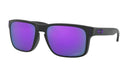 Holbrook Matte Black w/Prizm Violet Sunglasses