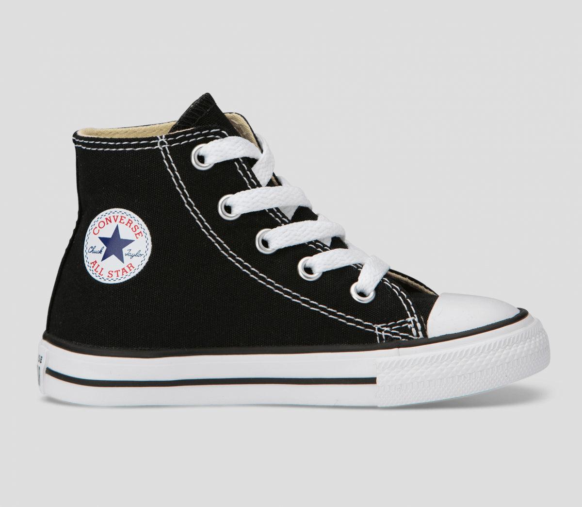 Infant/Toddler Chuck Taylor Canvas Black/White Hi Top Shoes