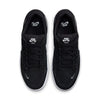 The Nike SB Force 58 Black/White-Black Shoes are made with canvas and suede and finished with perforations. The perfect pairing of durability and breathability. The cupsole is full of flex and is great for reducing break-in time. A stretchy internal gusset hugs your foot to help keep your shoe on if your laces blow out. 