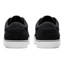 The Nike SB Chron 2 Suede Black/White-Black Shoes are a new style from Nike, perfect for everyday wear. The shoes feature a suede upper, with leather Nike logo and canvas side panel. The shoes feature Nike's signature cushion sole and rubber outsole.