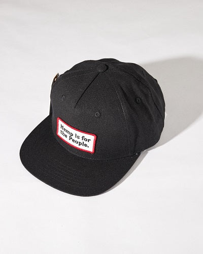 The Mens Afends For the People Hemp Snapback Cap is a cool flat brim snapback cap. The cap is made from 100% Hemp and features a front patch logo and snapback back for adjustment.