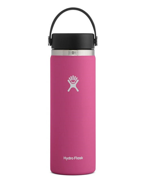The Hydro Flask 20OZ bottle is the new shape bottle that you have all been asking for. The bottle features a wide mouth opening and the updated stainless-steel collar and flat edge top.See below for all the amazing features: