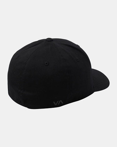 The RVCA Flex Fit Cap offers ultimate comfort and sun protection. Featured include a 6-panel construction with a curved brim for extra coverage. Topped with RVCA logo embroidery throughout.