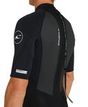 Mens Reactor 2 Back Zip Short Sleeve 2mm Springsuit